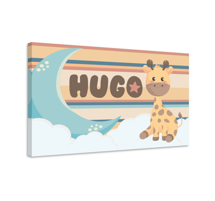 キャンバス 保育園 遊び心満載のキリンデザイン - TENSTICKERS