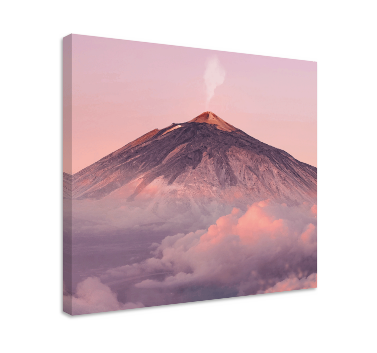 キャンバス 風景 活火山の噴火 - TENSTICKERS