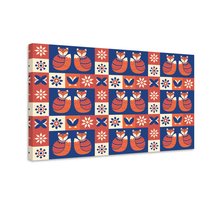 ねこの四つんばいフレンドリーな猫柄 - TENSTICKERS