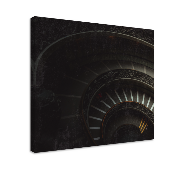 キャンバス 概要 螺旋階段の深さ - TENSTICKERS