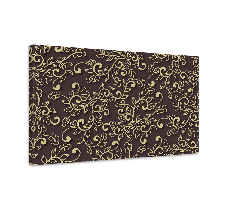 キャンバス 花や植物 優雅な植物のアレンジメント - TENSTICKERS