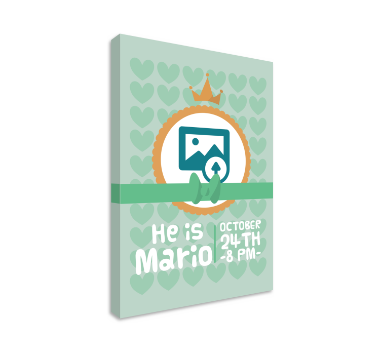 キャンバス 保育園 彼はマリオです - TENSTICKERS