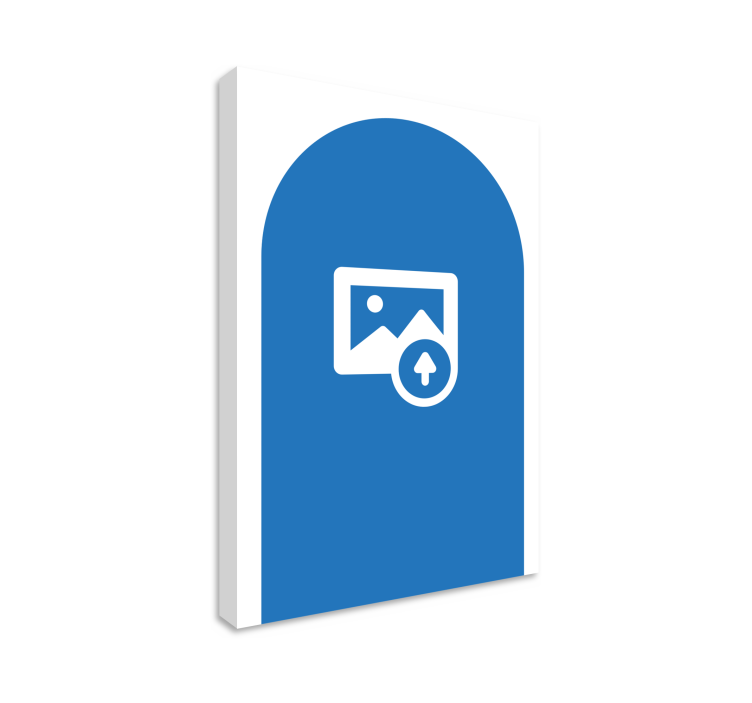 パーソナライズされたアーチキャンバスプリント - TENSTICKERS