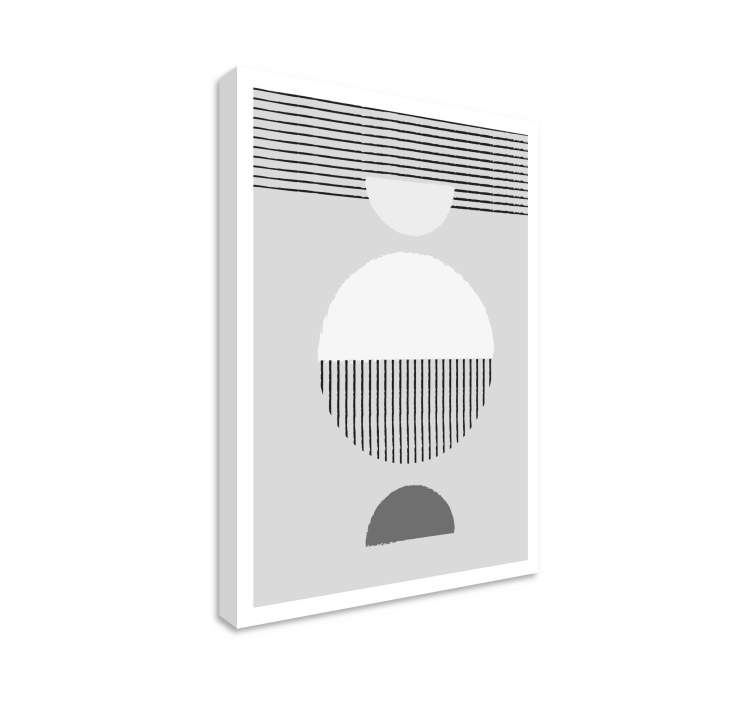 ダイニングルーム キャンバス 北欧のエスティロ - TENSTICKERS