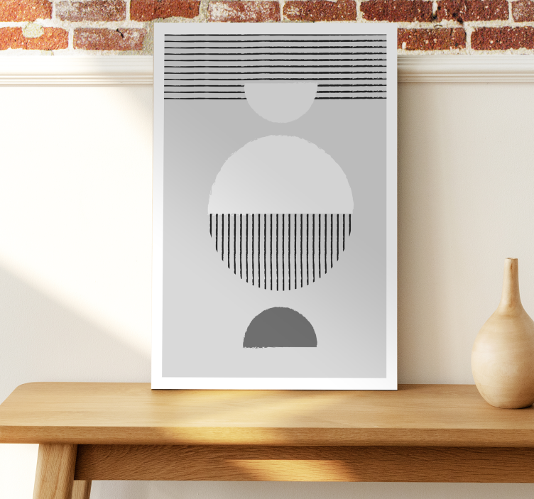 ダイニングルーム キャンバス 北欧のエスティロ - TENSTICKERS