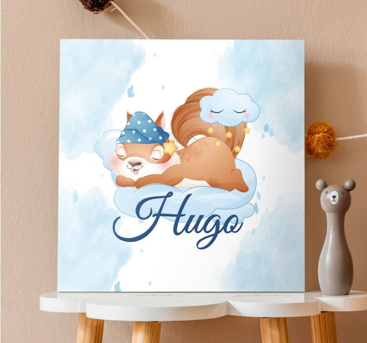 ブラインド 動物 かわいく夢見るリス - TENSTICKERS