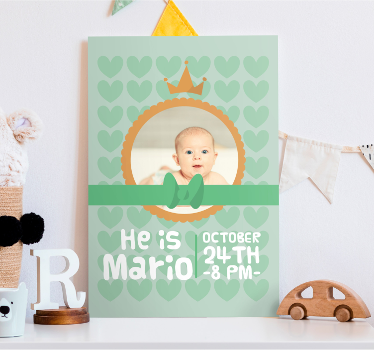 キャンバス 保育園 彼はマリオです - TENSTICKERS