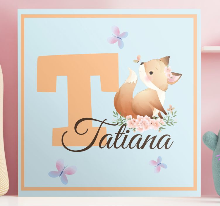 キャンバス 保育園 tフレンドリー フォックス - TENSTICKERS