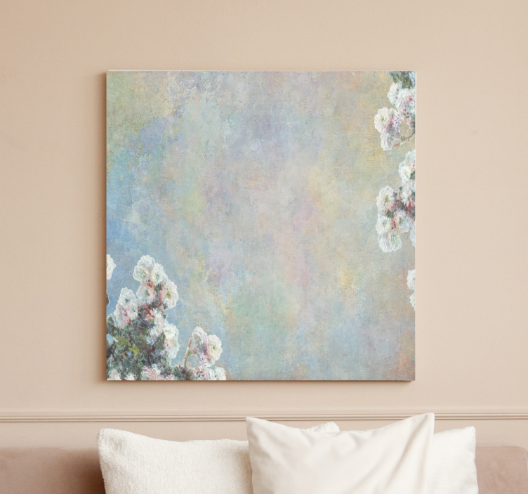 キャンバス 花や植物 繊細な花のインスピレーション - TENSTICKERS