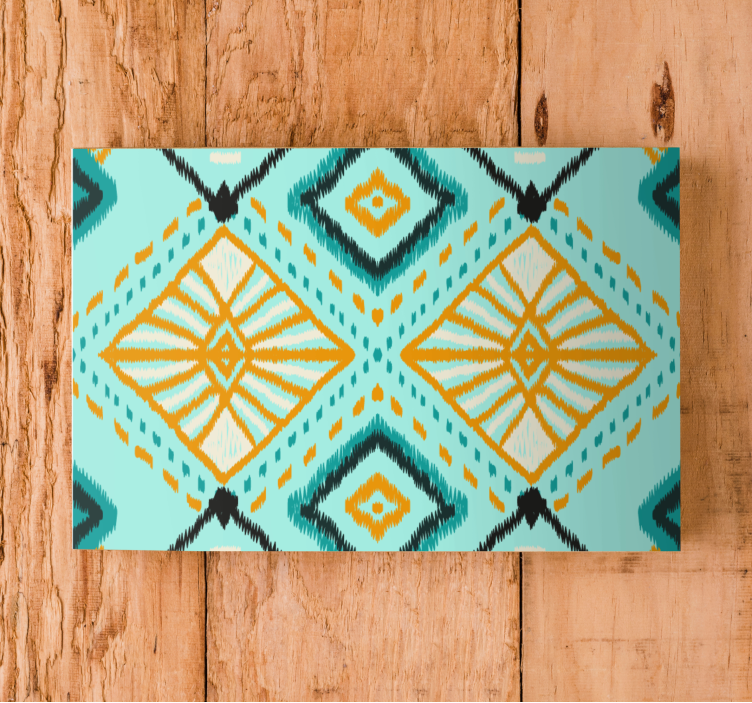 キャンバス 音楽 幾何学模様アート - TENSTICKERS