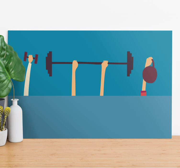 キャンバス スポーツ フィットネス機器ハンズ - TENSTICKERS