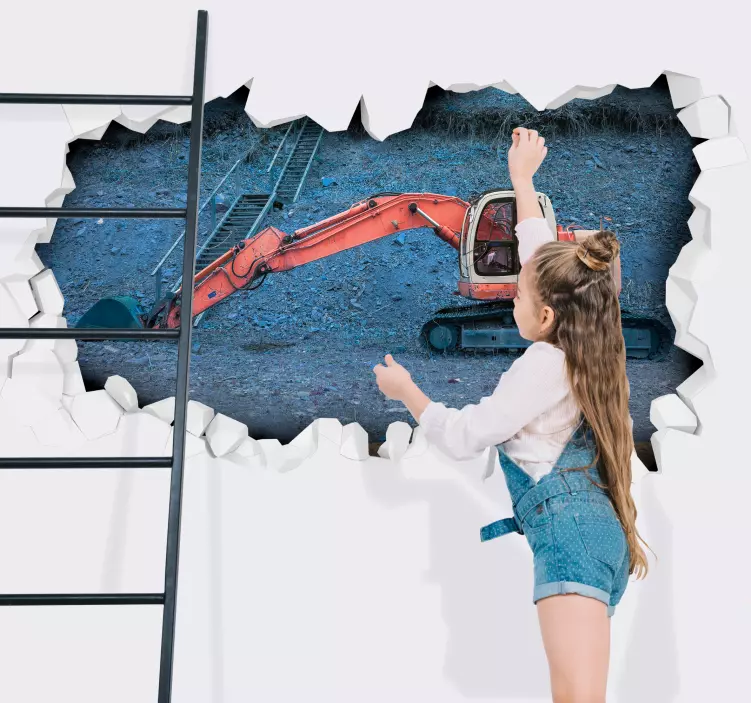 動物 シール 重機建設 - TENSTICKERS