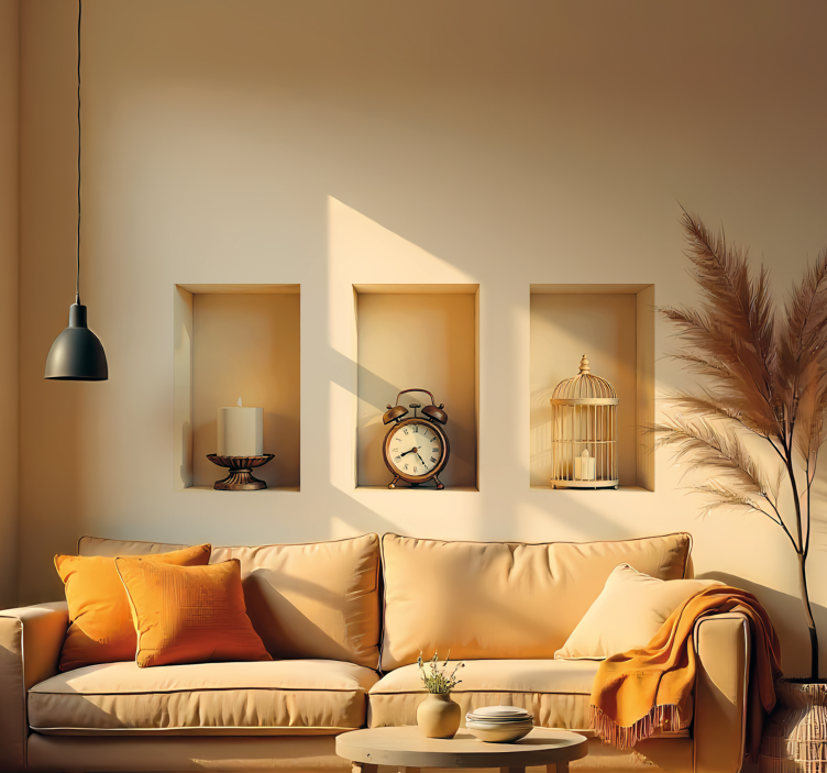 動物 シール フレーム内のヴィンテージ要素 - TENSTICKERS