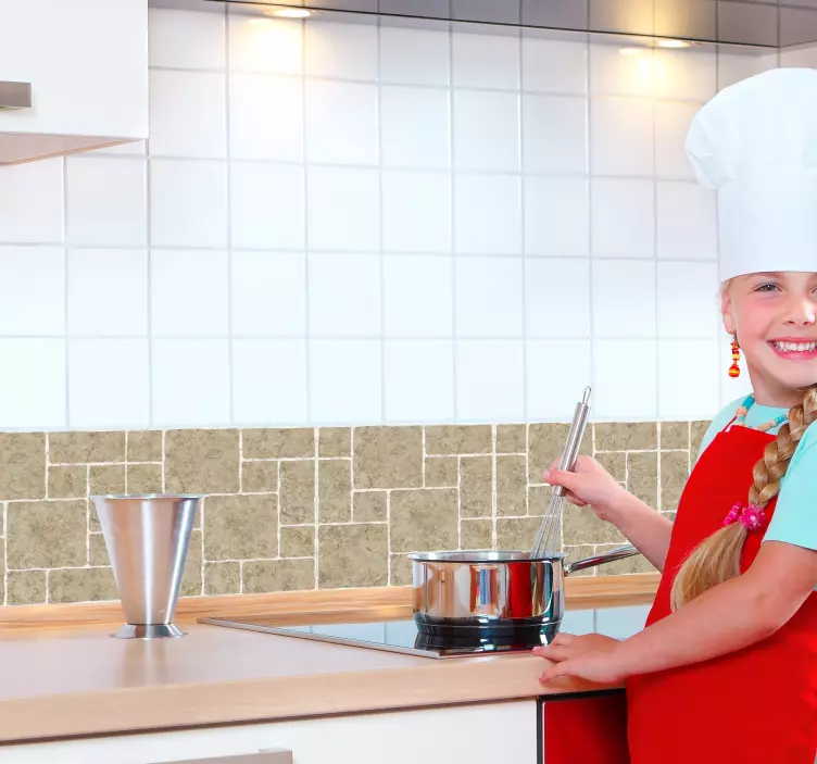 大理石のバスルームのタイルステッカー - TENSTICKERS