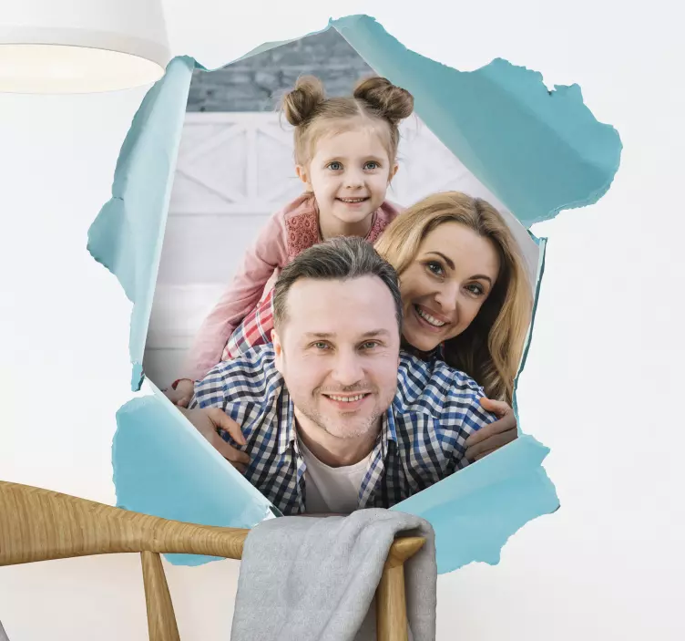 トロンプ・ルイユの風景ウォールステッカー - TENSTICKERS