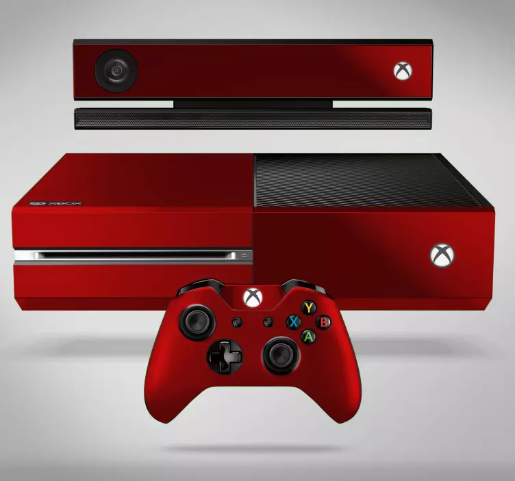 色（xbox）ゲームビニールスキン - TENSTICKERS