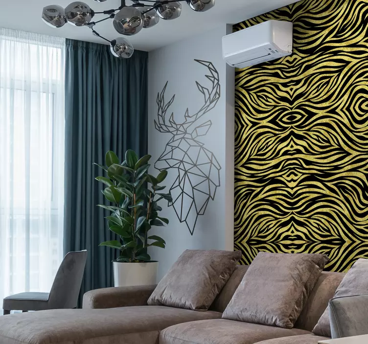 折り紙鹿野生動物デカール - TENSTICKERS