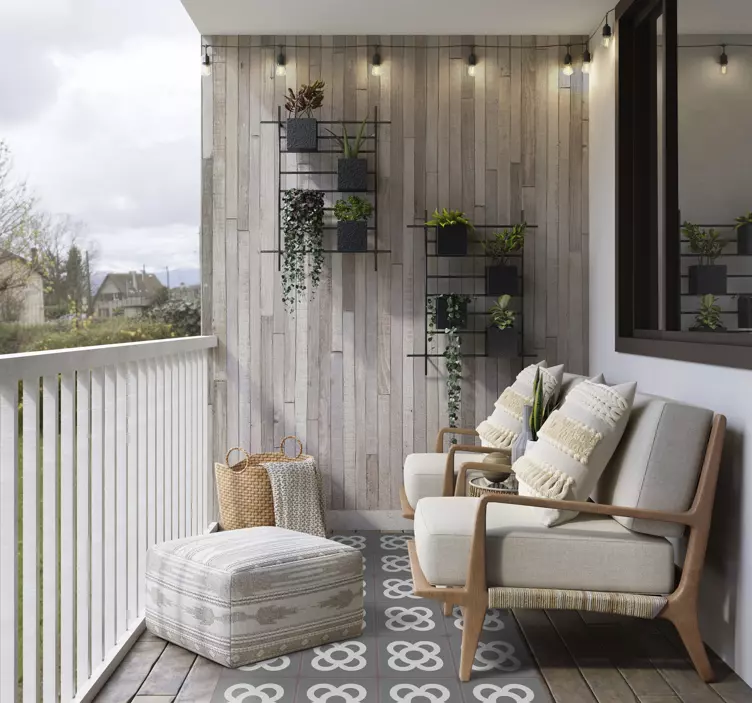 模造木製家具ステッカー - TENSTICKERS