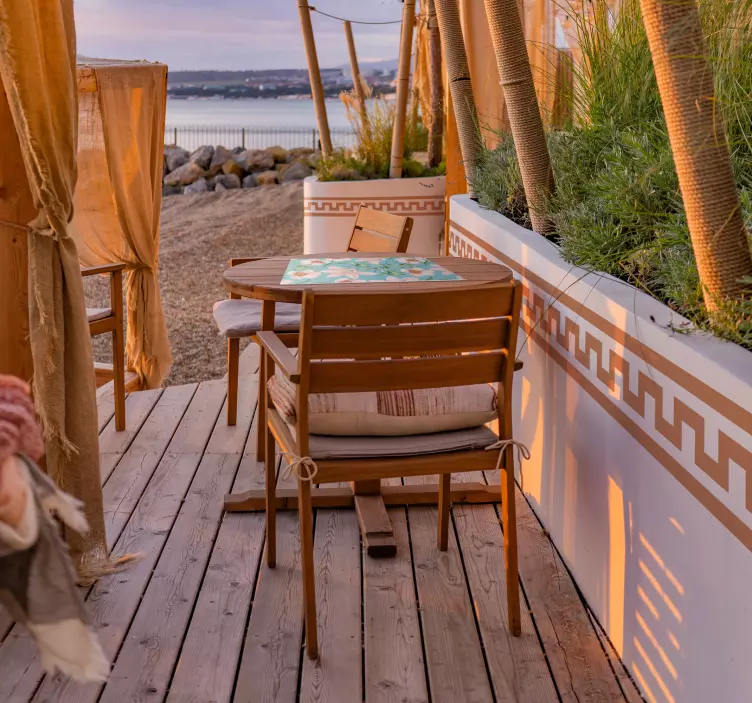 エジプトのボーダーステッカー - TENSTICKERS