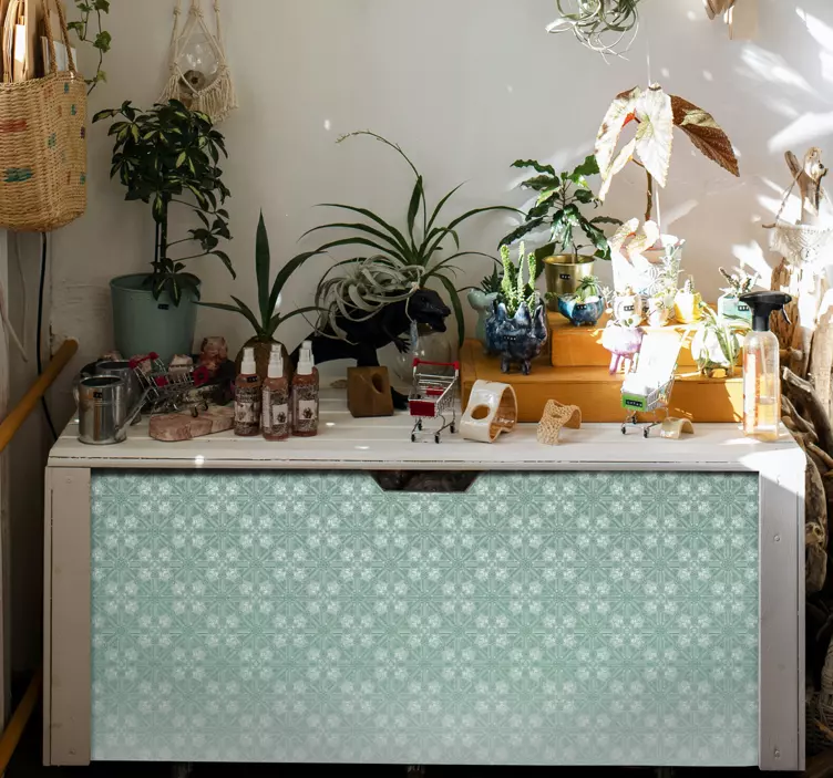 動物 シール フローラルフェードパターン - TENSTICKERS