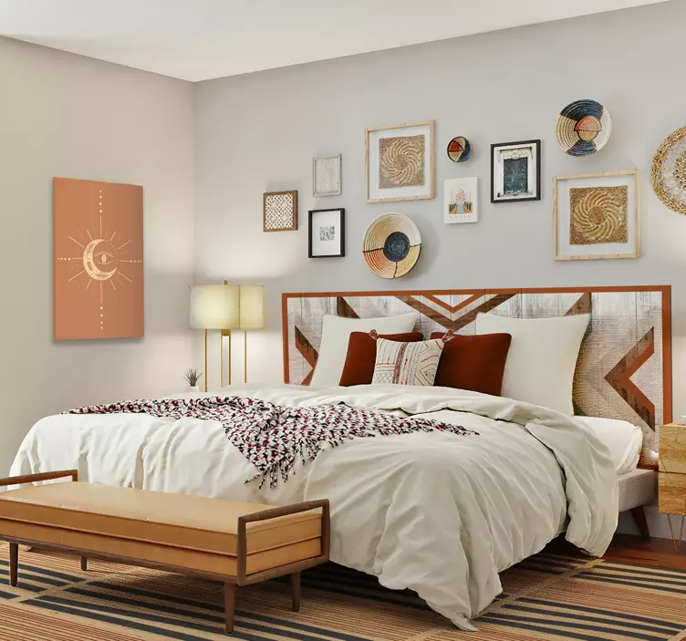 動物 シール 幾何学模様デザイン - TENSTICKERS