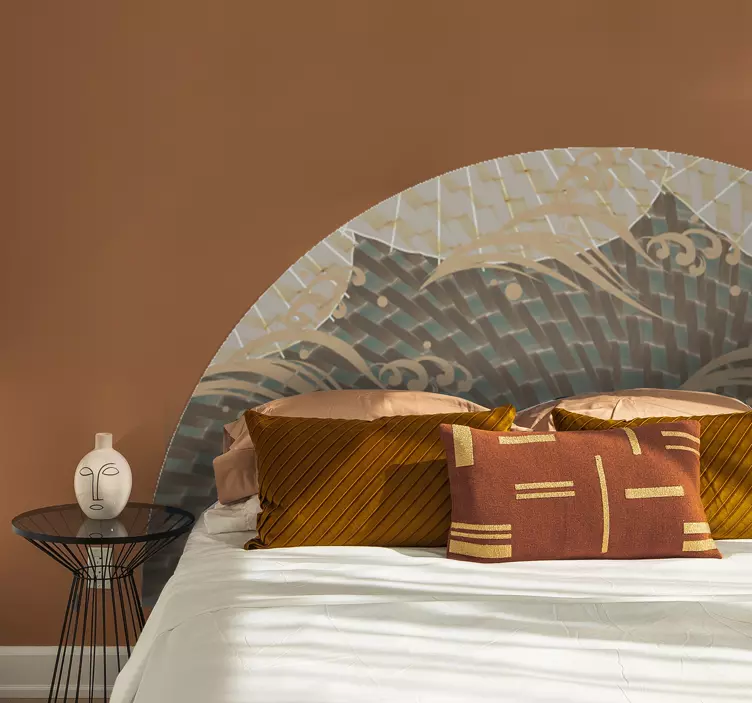 動物 シール エレガントな扇のモチーフ - TENSTICKERS