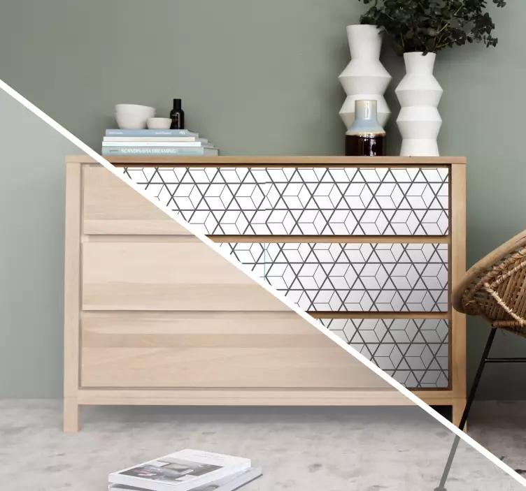 北欧モチーフの家具ステッカー - TENSTICKERS