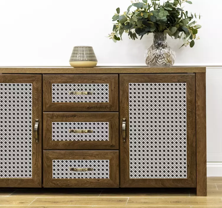 動物 シール 現代的な葉のパターン - TENSTICKERS