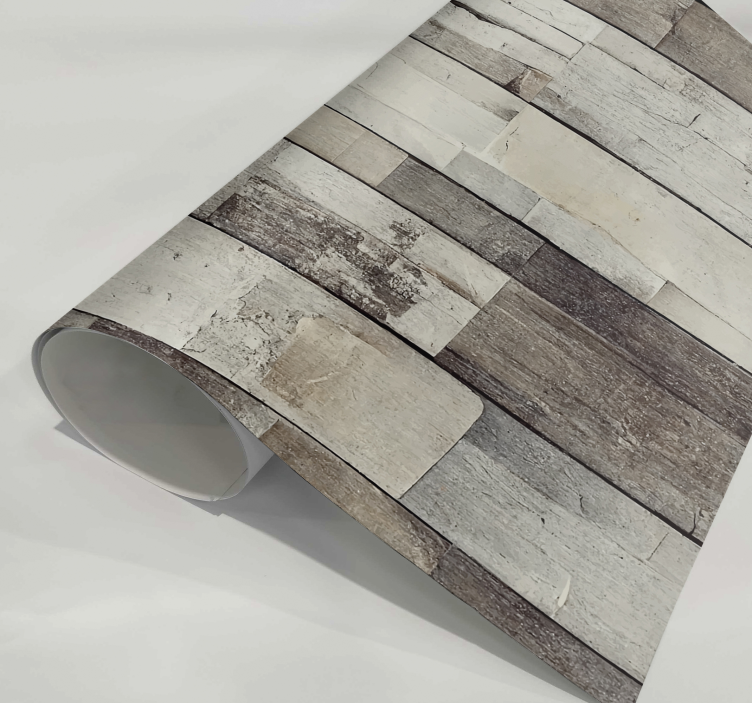 家具のステッカー 淡い木材の年輪 - TENSTICKERS