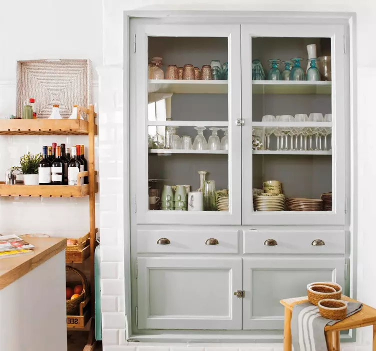 家具のステッカー 灰色 - TENSTICKERS