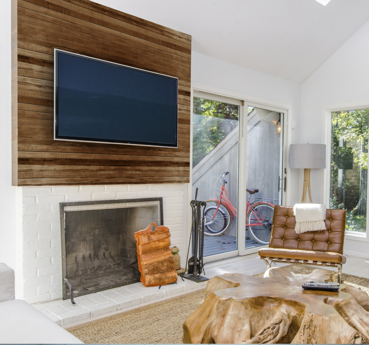 家具のステッカー 木の板 - TENSTICKERS