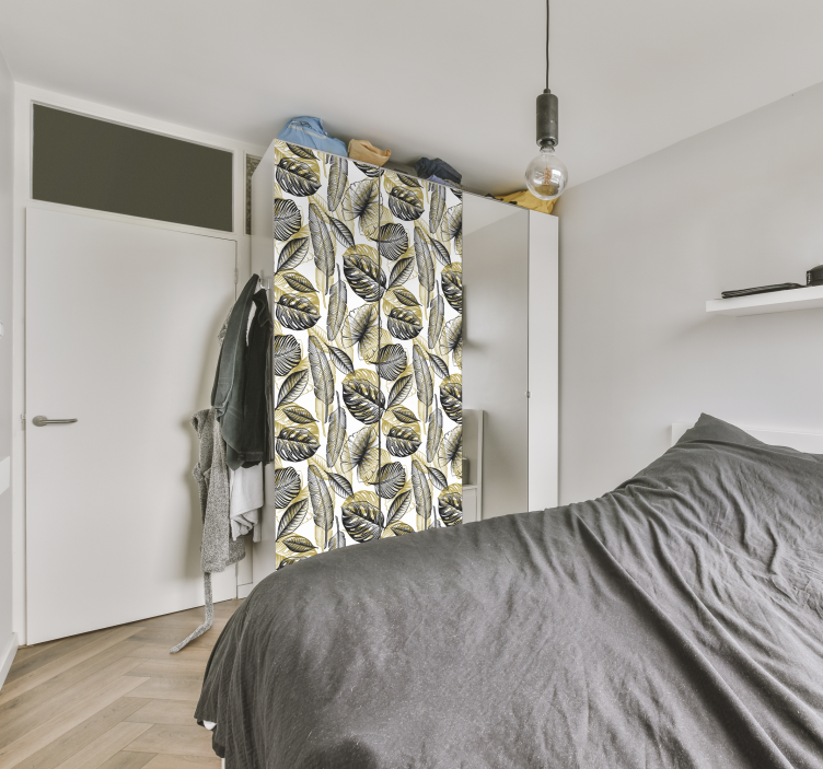 家具のステッカー 美しいトロピカルプランツ - TENSTICKERS