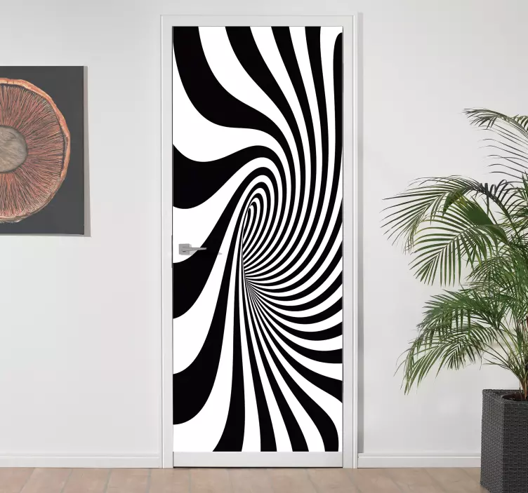 ブラックホールドアビニールステッカー - TENSTICKERS