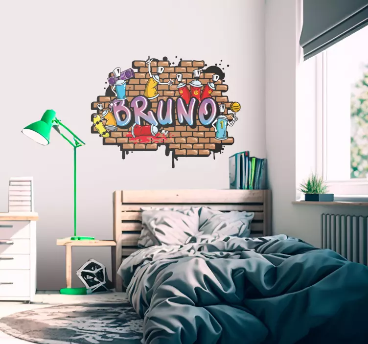 都市壁のステッカー 「未来を変えるのは今だ」「今こそ未来を変える時だ」 - TENSTICKERS