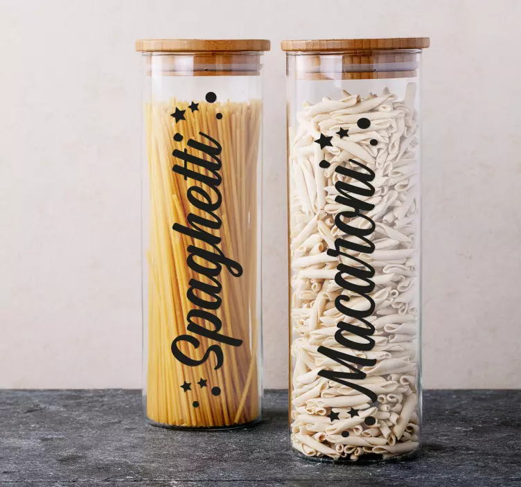 パーソナライズされた名前の水ボトルステッカー - TENSTICKERS