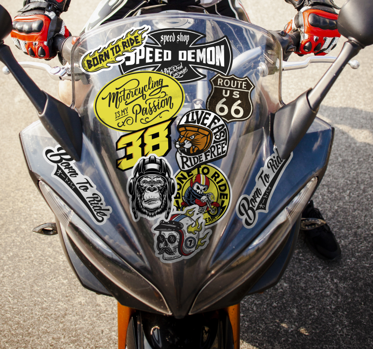 動物 シール オリジナル爆弾パック - TENSTICKERS