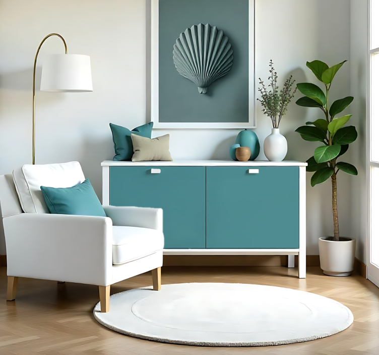 動物 シール マットダークターコイズ - TENSTICKERS