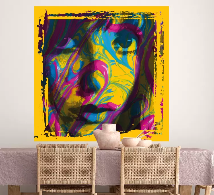 70年代のジェーンバーキンアーバンステッカー - TENSTICKERS