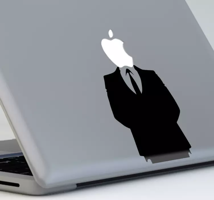 アップルマンmacbookステッカー - TENSTICKERS