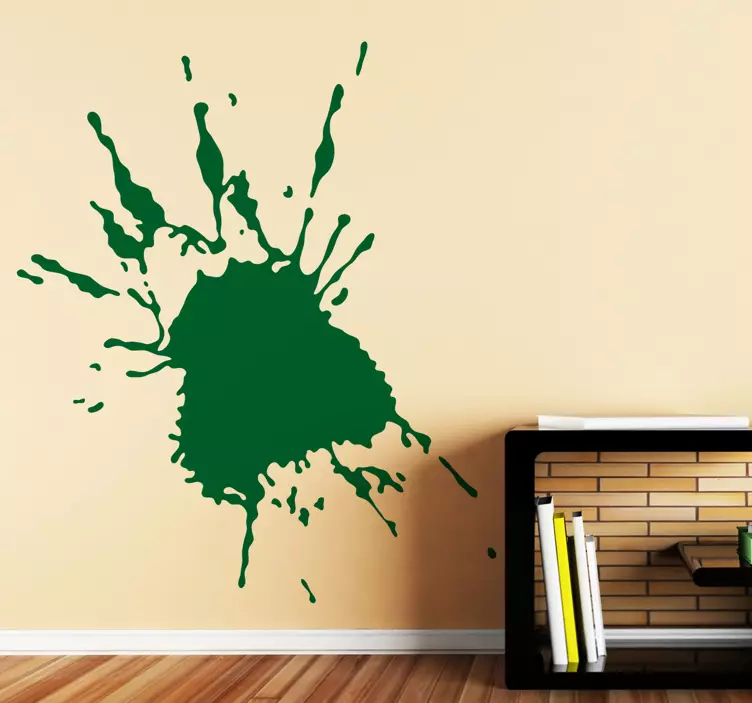 芸術的な感嘆符のステッカー - TENSTICKERS