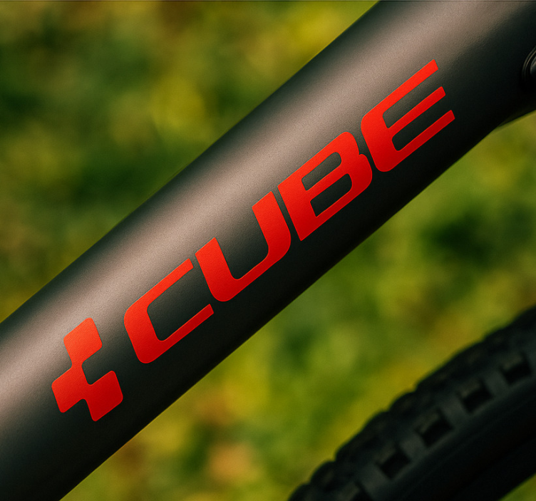 動物 シール パーソナライズされた自転車のロゴ - TENSTICKERS