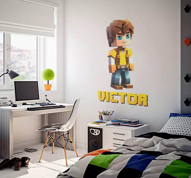 ビデオゲームの壁のステッカー 子供子ども - TENSTICKERS