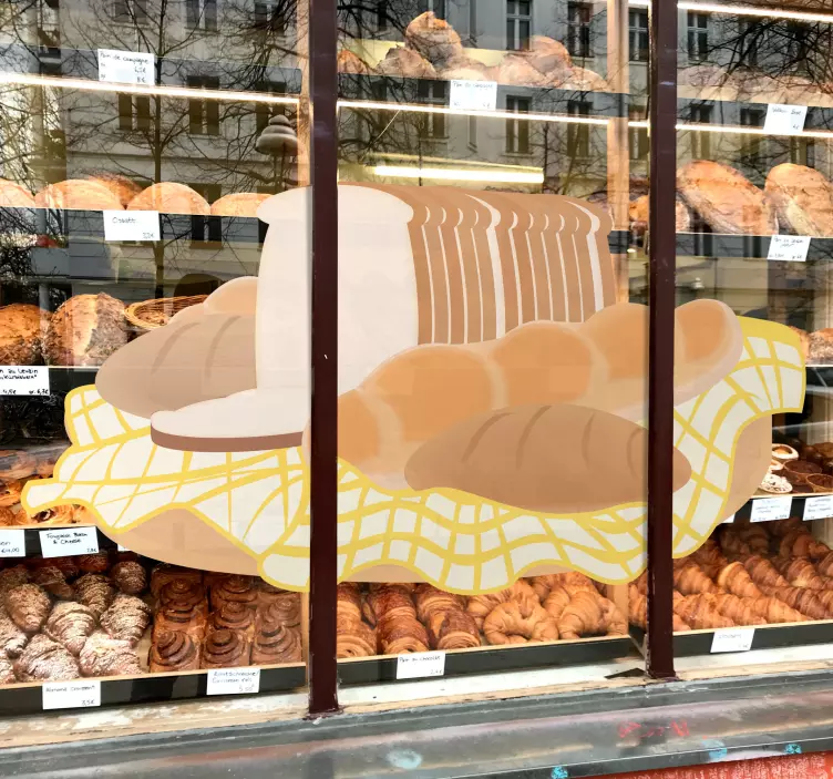 パンかごステッカー - TENSTICKERS