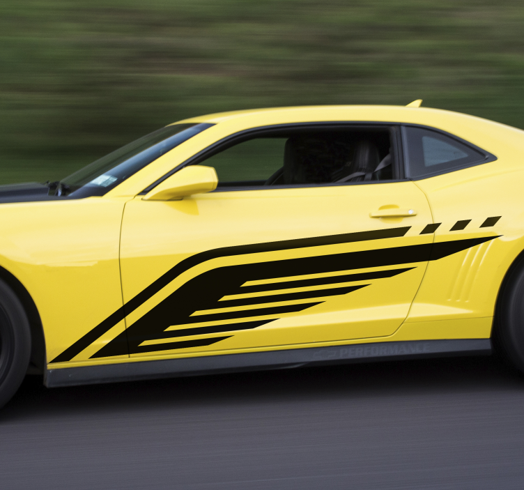 車の装飾車のステッカー - TENSTICKERS