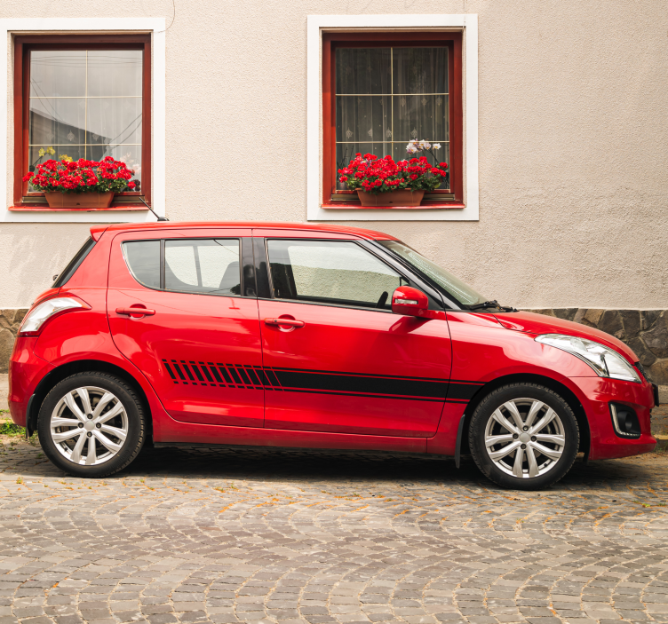 動物 シール ストライプグラデーション - TENSTICKERS