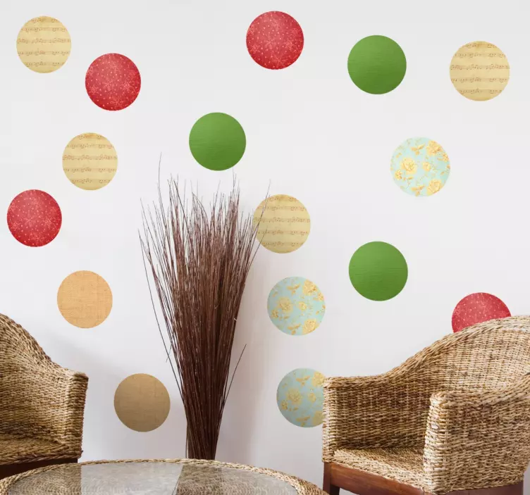 クリスマスつまらないクリスマスステッカー - TENSTICKERS