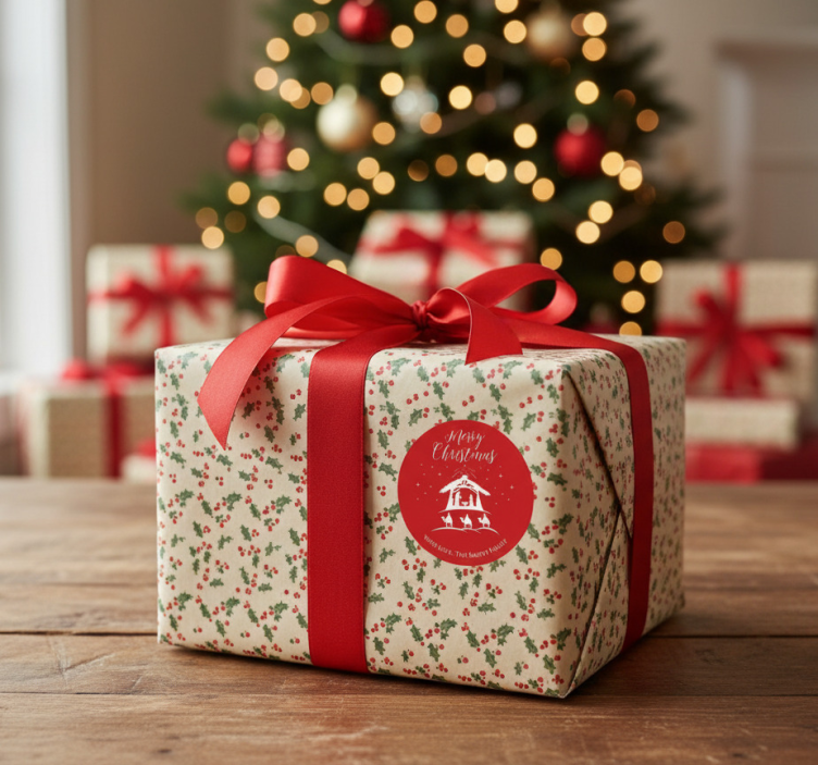 動物 シール 名入れギフト用 - TENSTICKERS