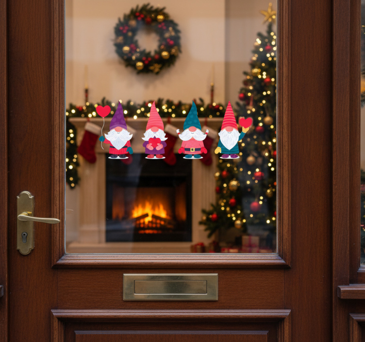 動物 シール サンタのエルフ - TENSTICKERS