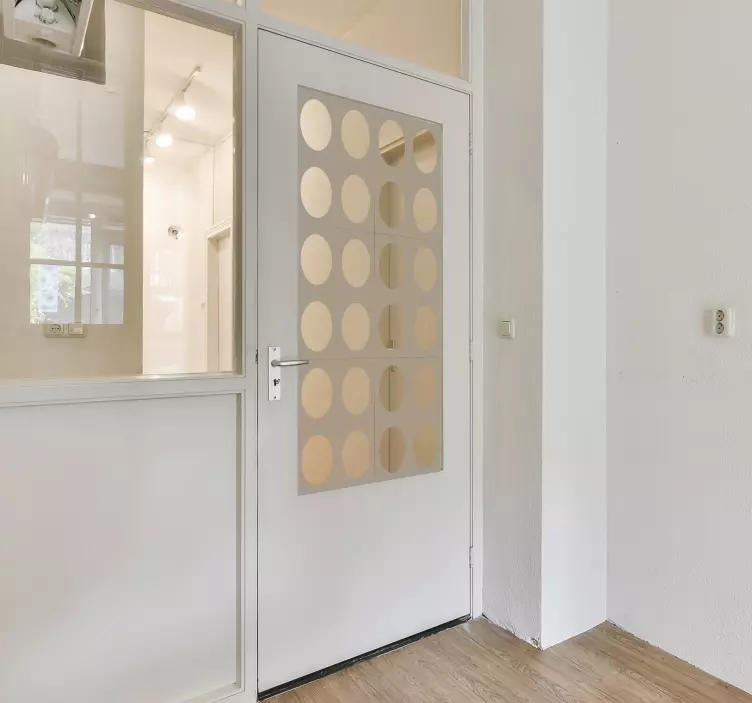 ドアサークルステッカーのサークル - TENSTICKERS