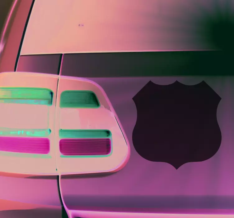 古典的なレトロなビンテージバイクデカール - TENSTICKERS